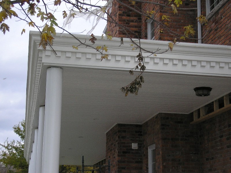 historical building restoration with PVC