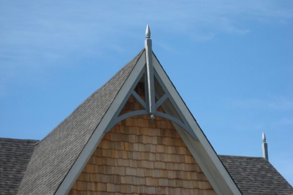 gable made of PVC