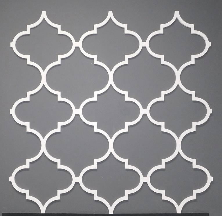white accent wall / accent ceiling decorative panel - WD006