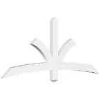 davenport style architectural grade gable bracket made out of PVC