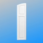 Home exterior panel window shutters and / or door shutters (Set of Two)